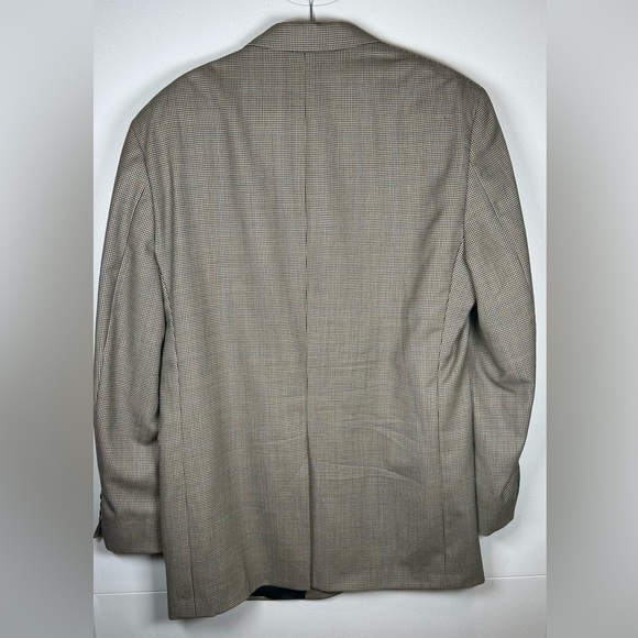 Vintage Brooks Brothers Black/Cream Sport Coat w/Notched Lapels. Wool. Size 42R. - Picture 10 of 13